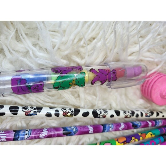 Pencil Eraser lot Nostalgic 1990s winnie the pooh Rugrats stackable bears - Picture 4 of 5